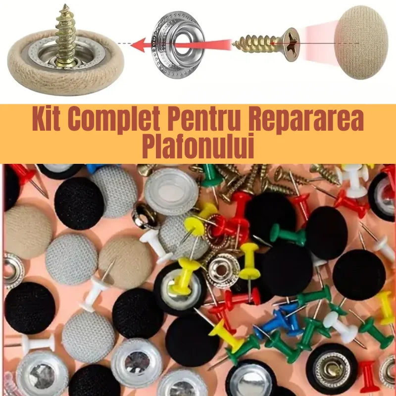 Set nituri pentru plafon auto- cleme de fixare tapițǎrie